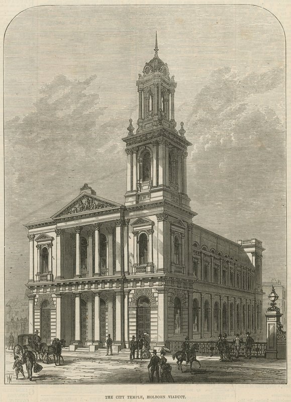 The City Temple, Holborn Viaduct von English School