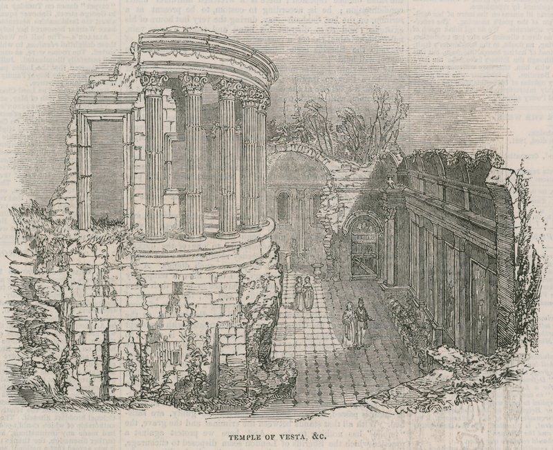 Das Kolosseum - Tempel der Vesta von English School