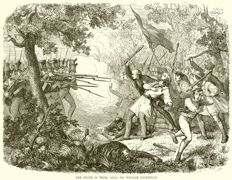 Der Tod von Thom, alias Sir William Courtenay von English School