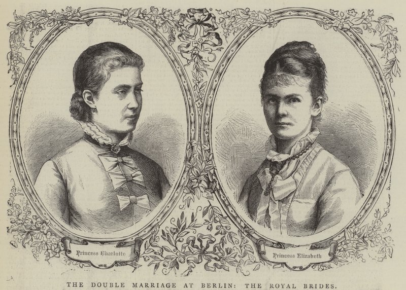 Die Doppelhochzeit in Berlin, die königlichen Bräute von English School
