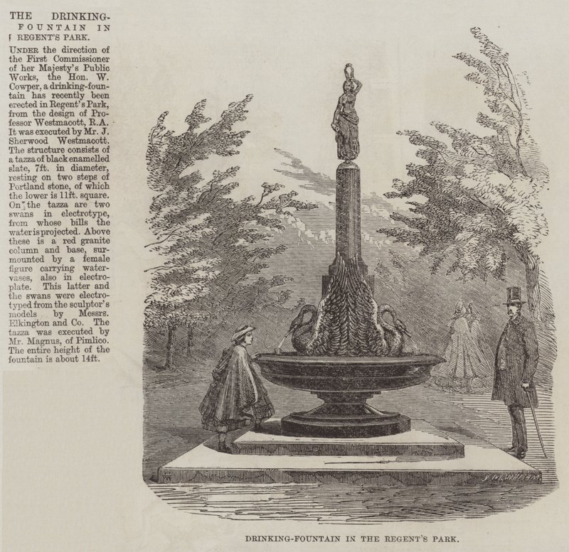 Der Trinkbrunnen im Regent