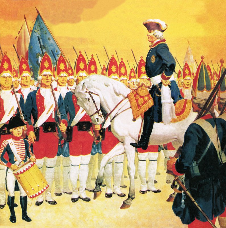 Die Exzentriker: Der König, der eine Armee von Riesen sammelte von English School
