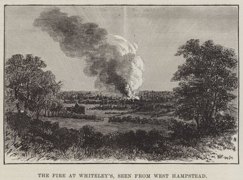 Das Feuer bei Whiteley