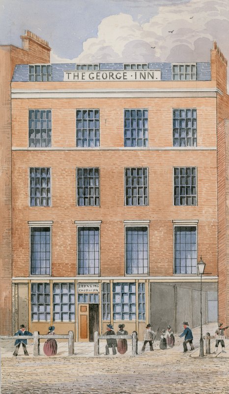 The George Inn, Smithfield von English School