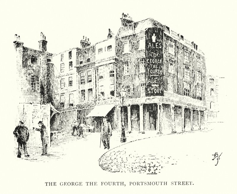 The George the Fourth, Portsmouth Street von English School