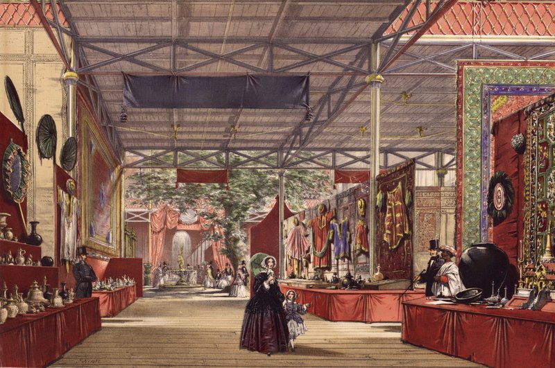 Die Große Ausstellung 1851, Indien Nr. 7 von English School