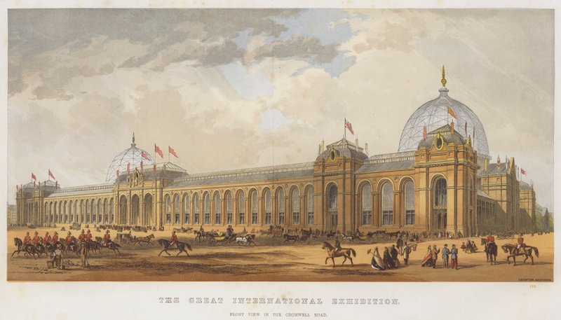 Die große internationale Ausstellung (Chromolithografie) von English School