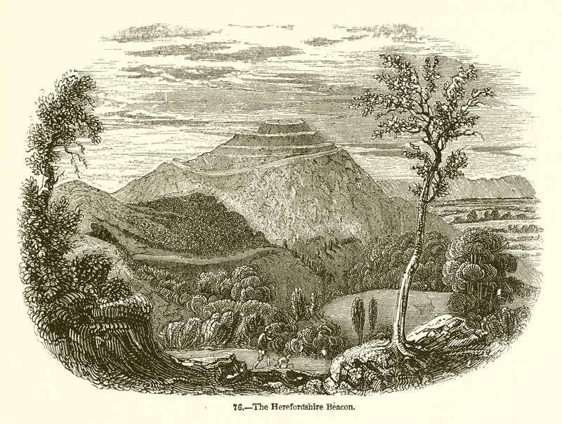 Der Herefordshire Beacon von English School