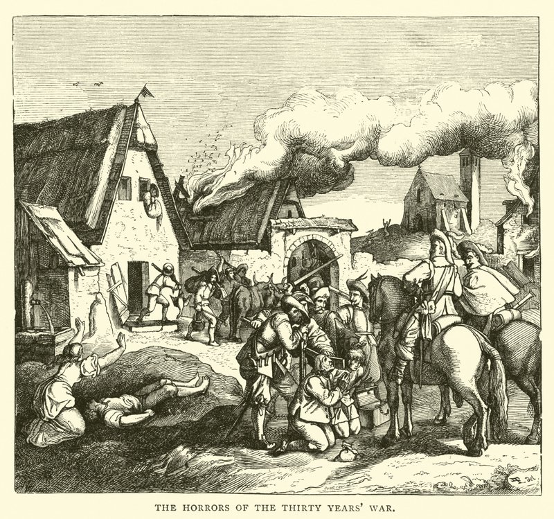 Die Schrecken des Dreißigjährigen Krieges von English School
