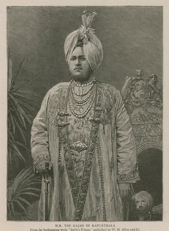 Das Imperial Institute: Seine Hoheit der Rajah von Kapurthala von English School