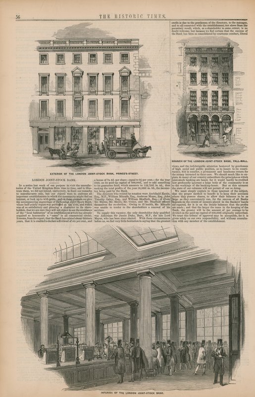 Die London Joint Stock Bank von English School
