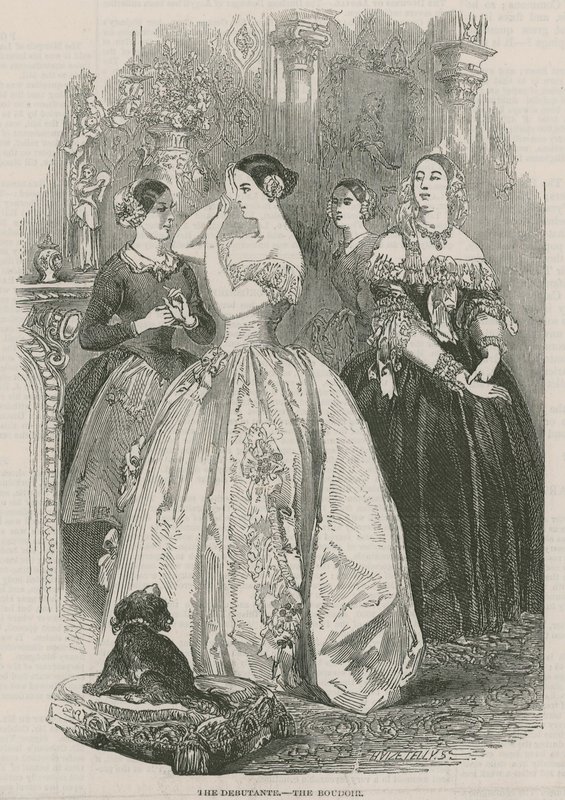 Die Londoner Saison: Die Debütantin - das Boudoir von English School
