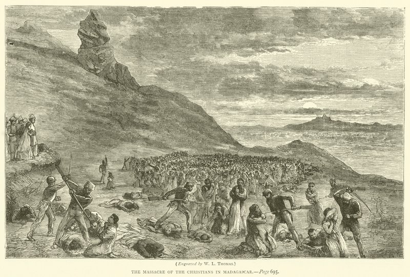 Das Massaker an den Christen in Madagaskar von English School