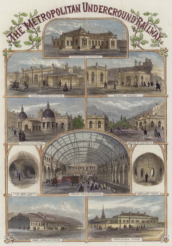 Die Metropolitan-U-Bahn von English School