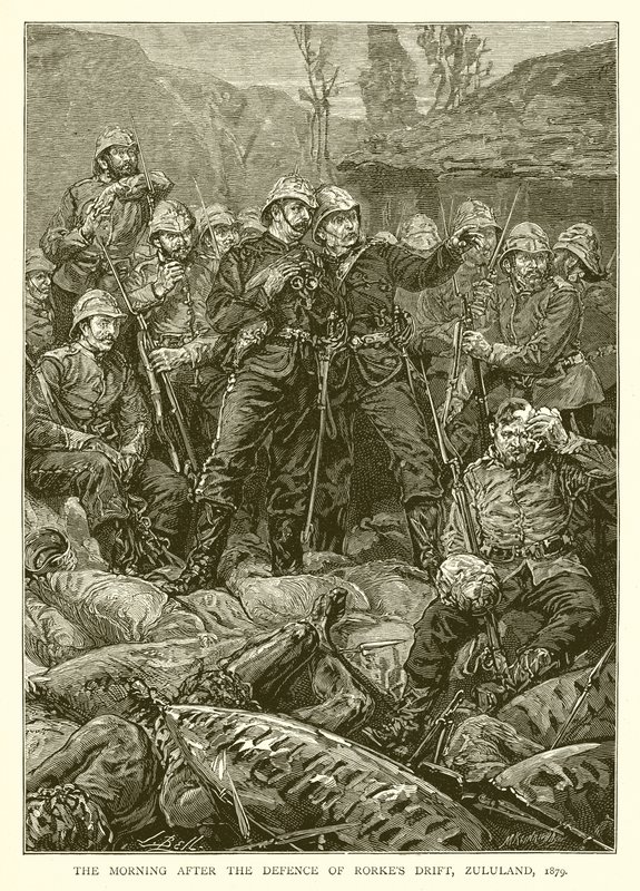 Der Morgen nach der Verteidigung von Rorke
