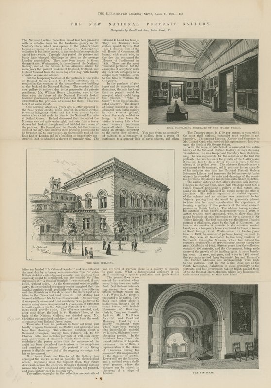 Die neue National Portrait Gallery von English School