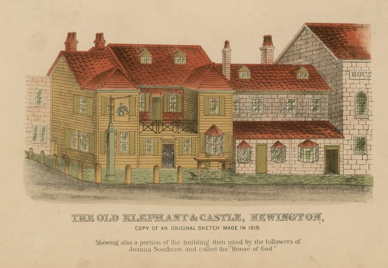 Das alte Elephant & Castle, Newington von English School