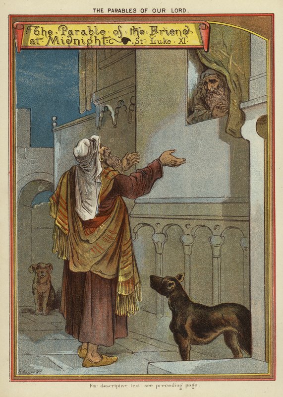 Die Gleichnisse Christi: Das Gleichnis vom Freund um Mitternacht von English School