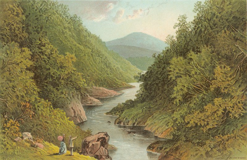 Der Pass von Killiecrankie von English School
