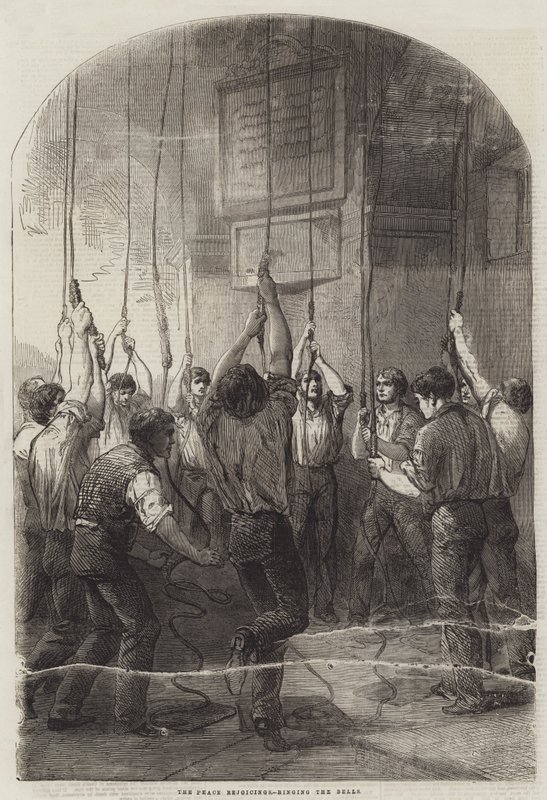 Die Friedensfreuden, das Läuten der Glocken von English School