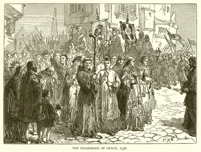 Die Pilgerreise der Gnade, 1536 von English School