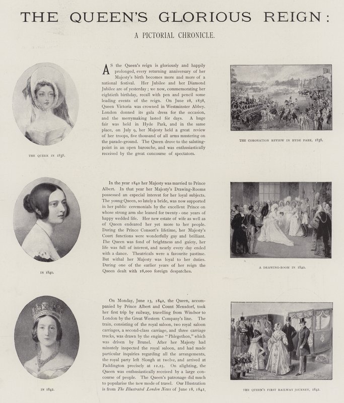 Die glorreiche Herrschaft der Königin von English School
