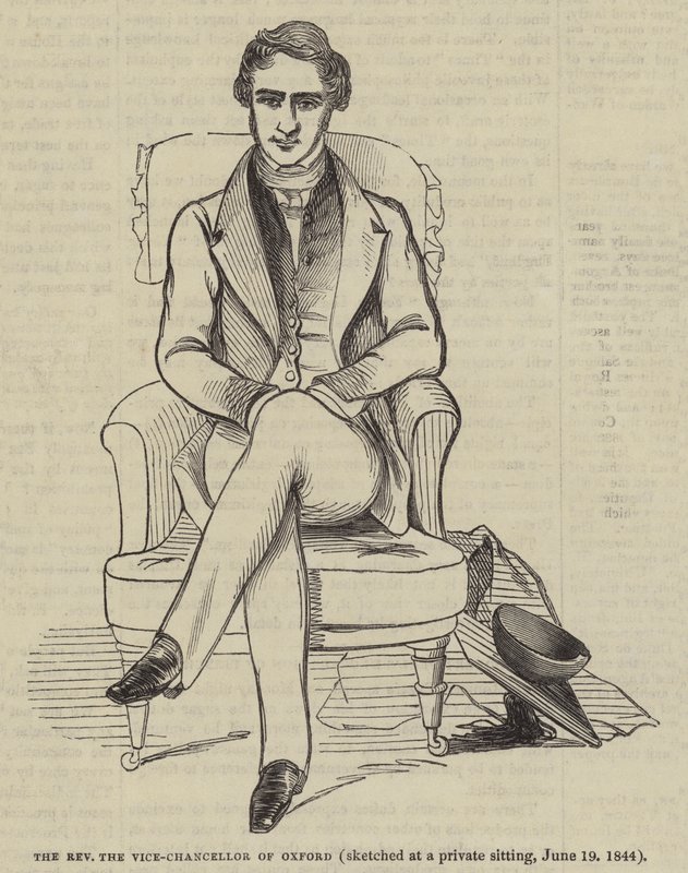 Der ehrwürdige Vizekanzler von Oxford von English School