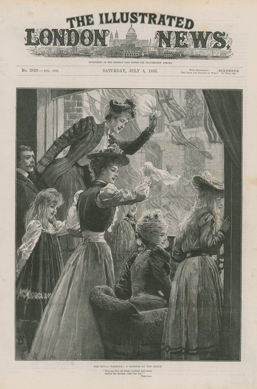 Die königliche Hochzeit: Ein Blick auf die Braut von English School