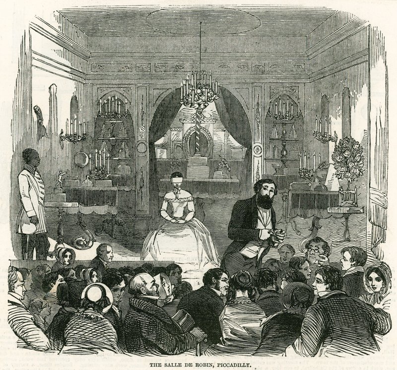 Die Salle de Robin, Piccadilly, London von English School