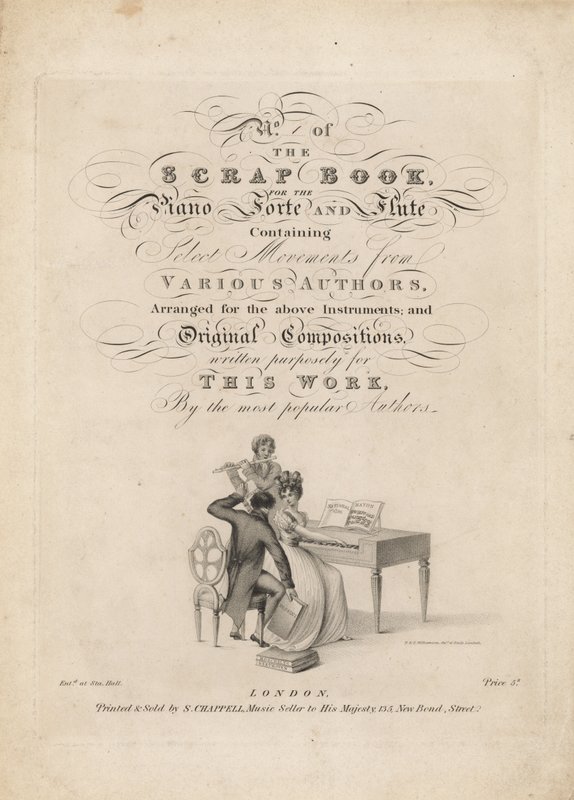 Das Sammelbuch für Klavier und Flöte von English School