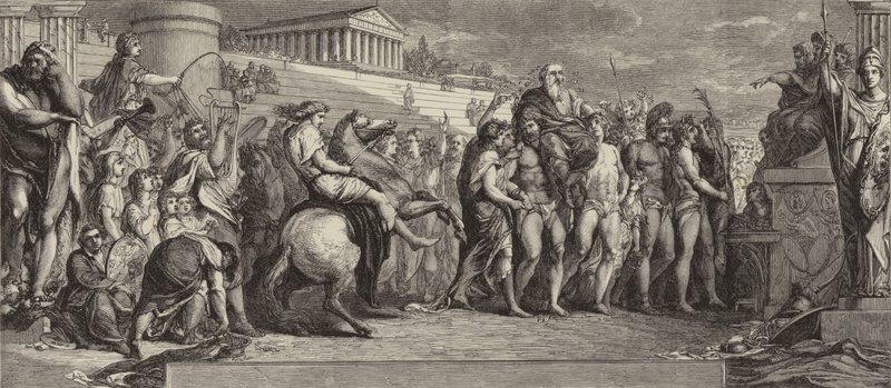 Die Sieger von Olympia von English School