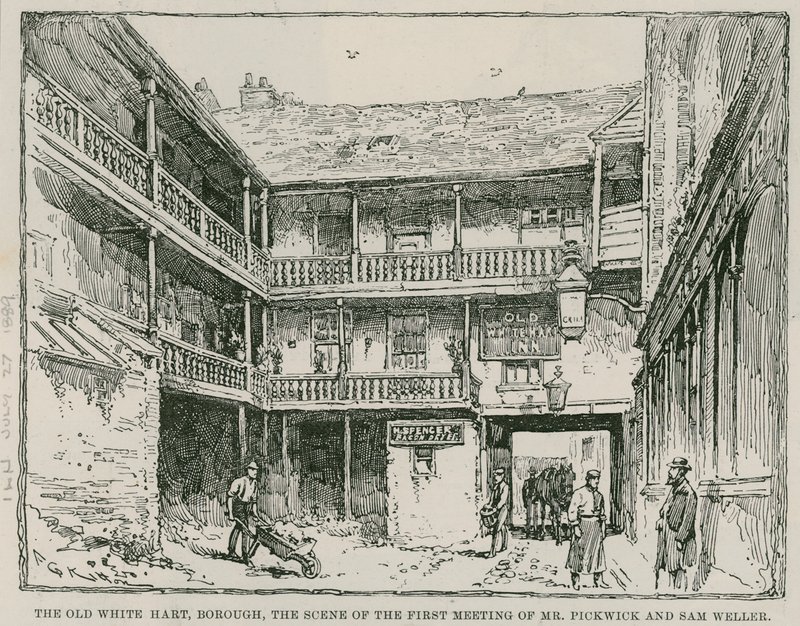 The White Hart, Southwark von English School