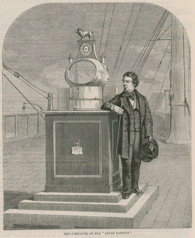 Die Kompasse der Great Eastern von English School