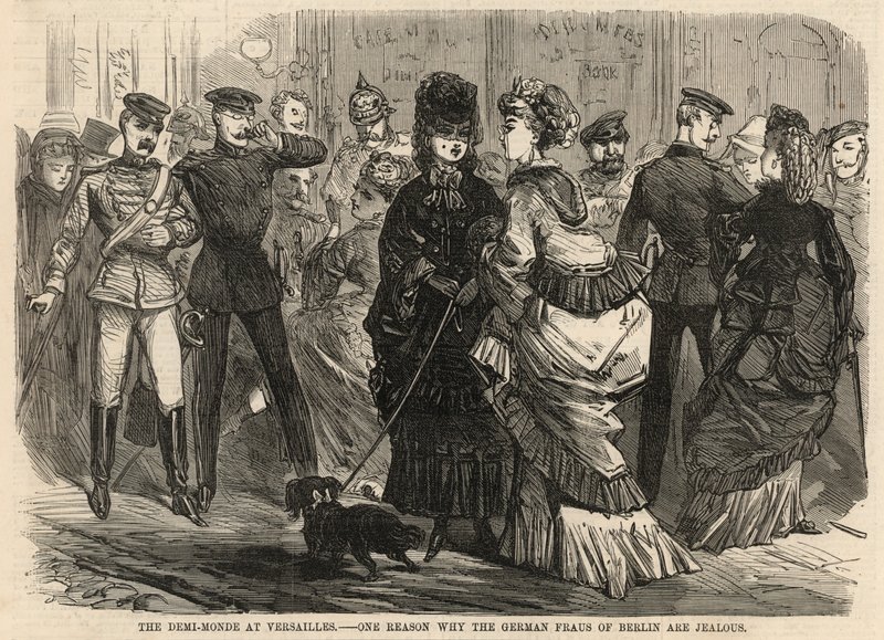 Die Halbwelt in Versailles von English School