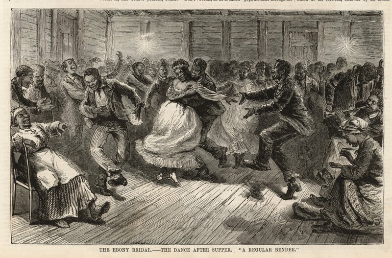 Die Ebenholz-Hochzeit - Der Tanz nach dem Abendessen von English School