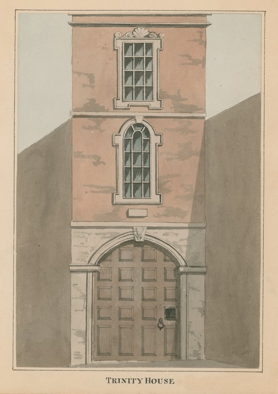 Der Eingang zum alten Trinity House von English School