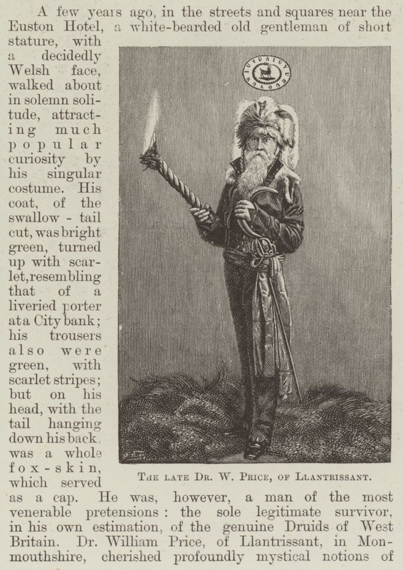 Der verstorbene Dr. W Price, von Llantrissant von English School