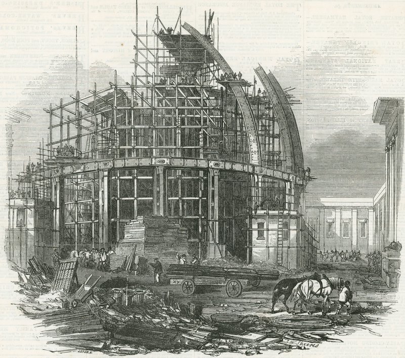 Der neue Lesesaal im British Museum von English School