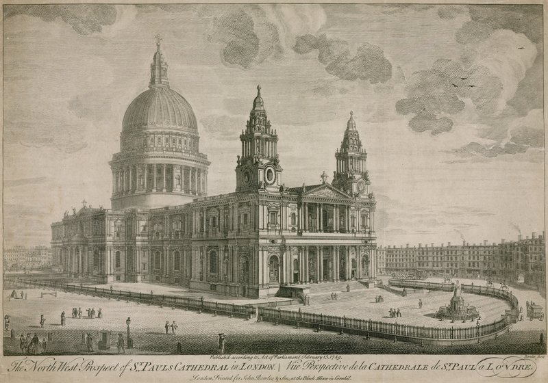 Nordwestansicht der St. Paul