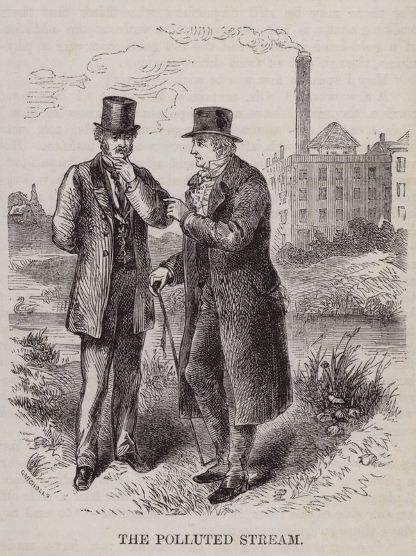 Der verschmutzte Bach - Bauer vs. Industrieller von English School