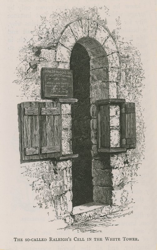 Die sogenannte Raleigh-Zelle im Weißen Turm von English School