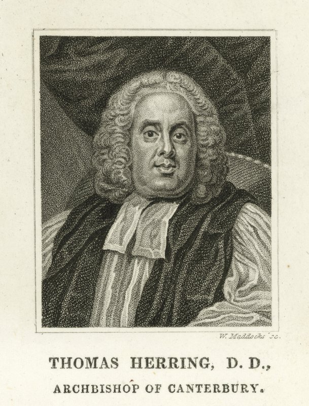 Thomas Herring, Erzbischof von Canterbury von English School