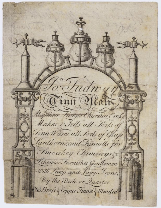 Zinnmann, Visitenkarte von English School
