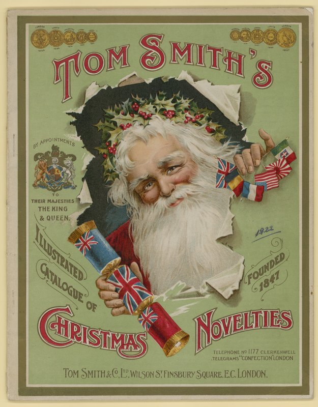 Tom Smith & Co Ltd, Weihnachtsneuheiten, Weihnachtsknaller, Broschürenumschlag von English School