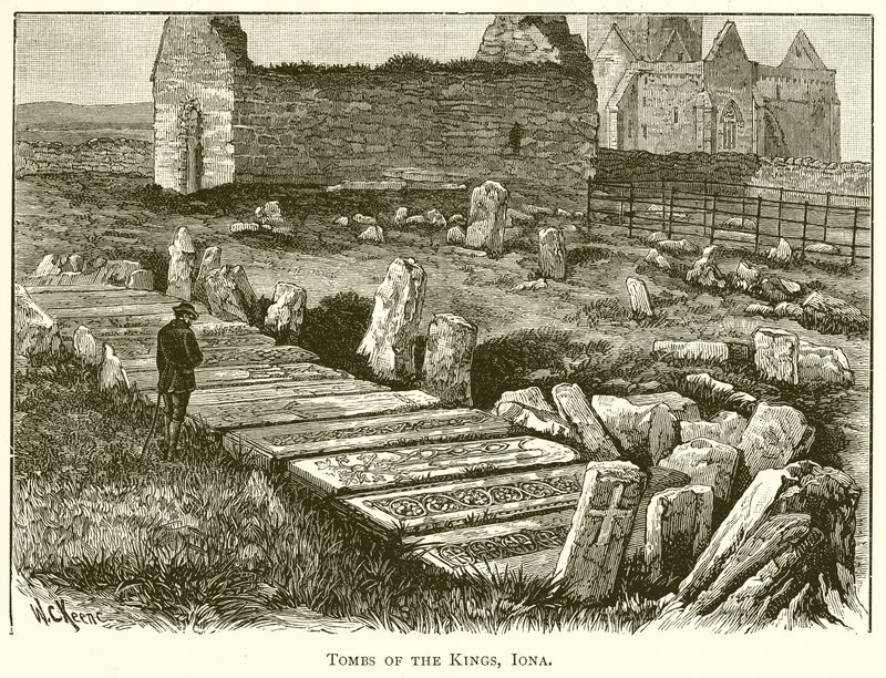 Gräber der Könige, Iona von English School