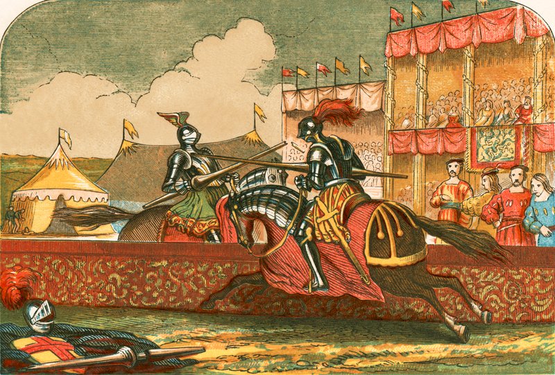 Turnier auf dem Feld des Goldenen Tuchs von English School