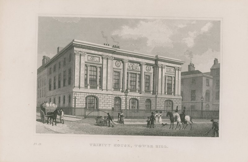Trinity House am Tower Hill von English School