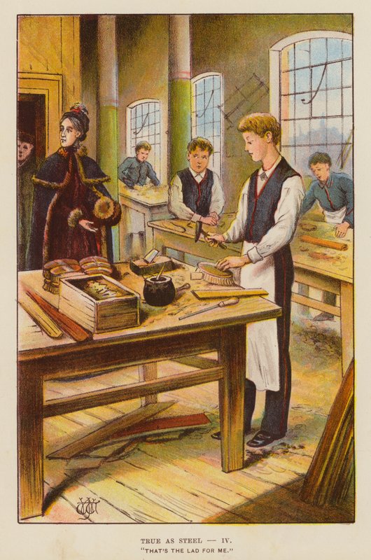 Wahr wie Stahl, IV, "Das ist der Junge für mich" von English School