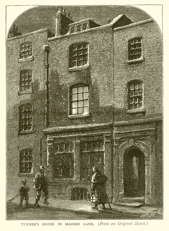 Turners Haus in der Maiden Lane von English School