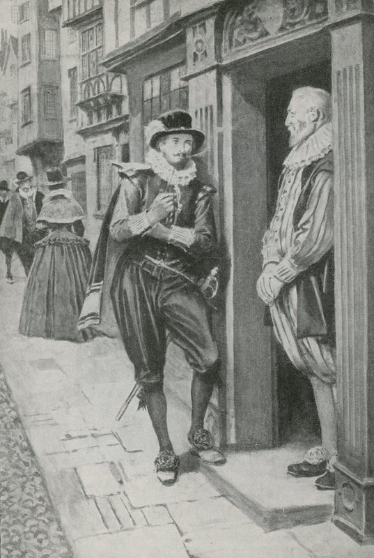 Zwei Freunde, die in die Geschichte eingingen von English School